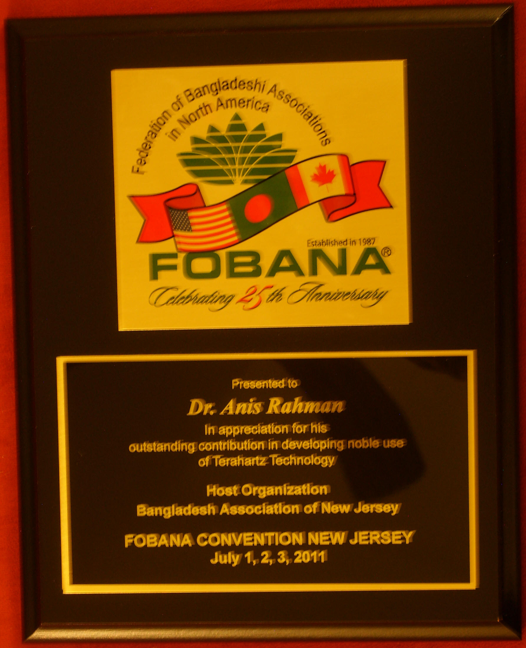 FOBANA Science Award